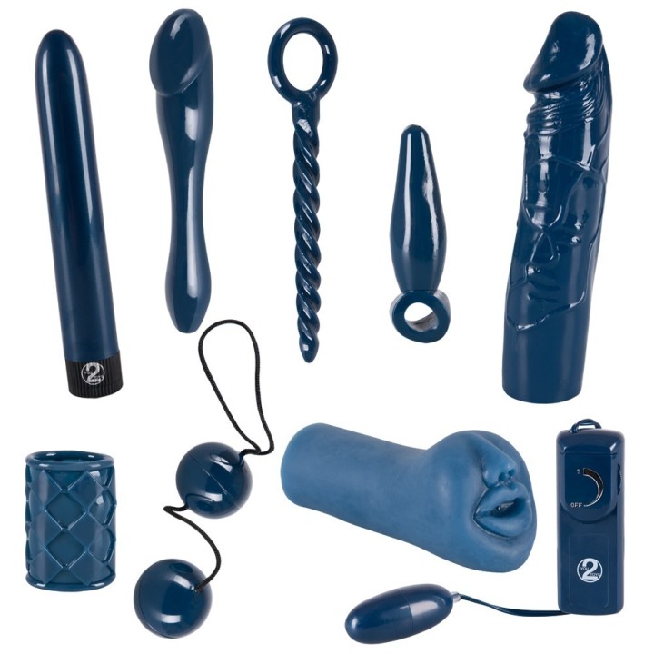 Midnight Blue Set | zestaw | 9 elementów | You2Toys