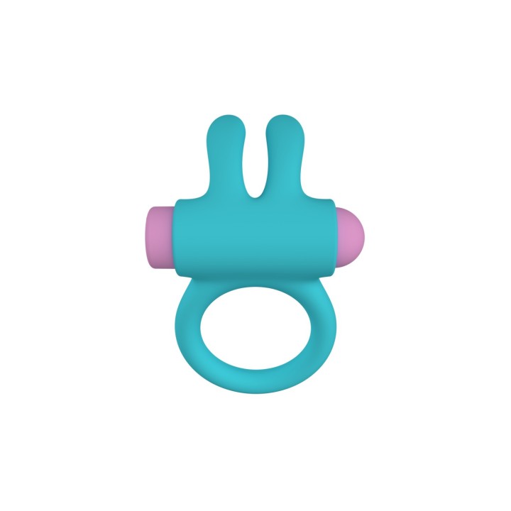 RINY VIBRATING RING W/ BLUE SILICONE USB CONTROLLER