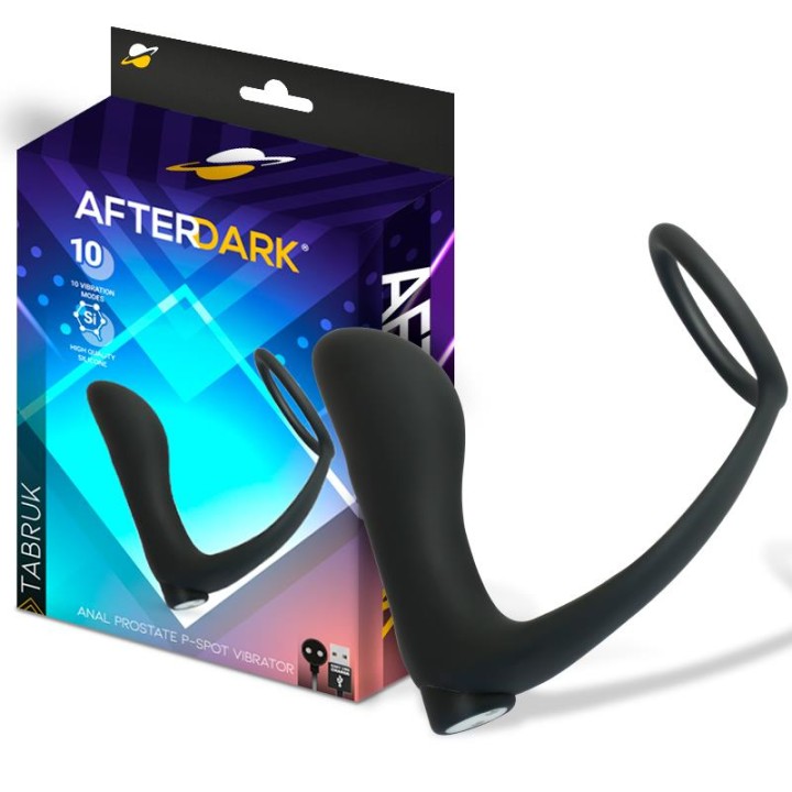 AFTERDARK: Tabruk, wibrator do prostaty, wymiary 11 cm