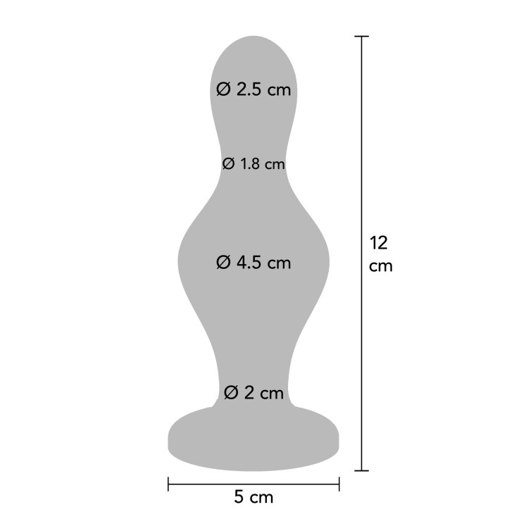 ToyJoy Buttocks The Batter Buttplug