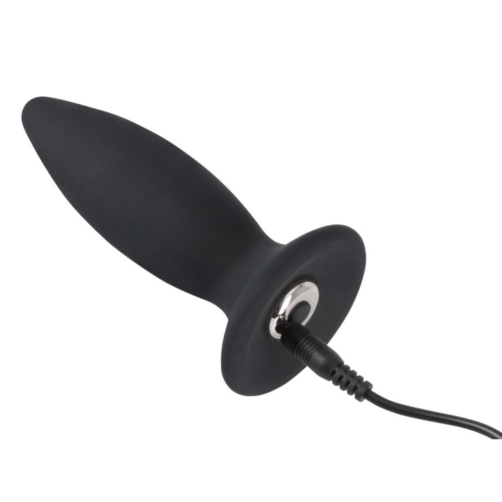 Recharge Plug S | korek analny | czarny kolor | Black Velvets