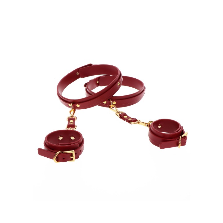 Skóra wegańska / Wrist To Thigh Cuff Set — Taboom
