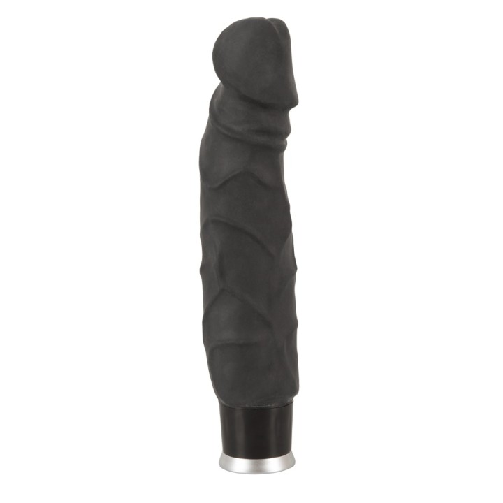 Big Vibe Black | wibrator | długość 23 cm | Nature Skin