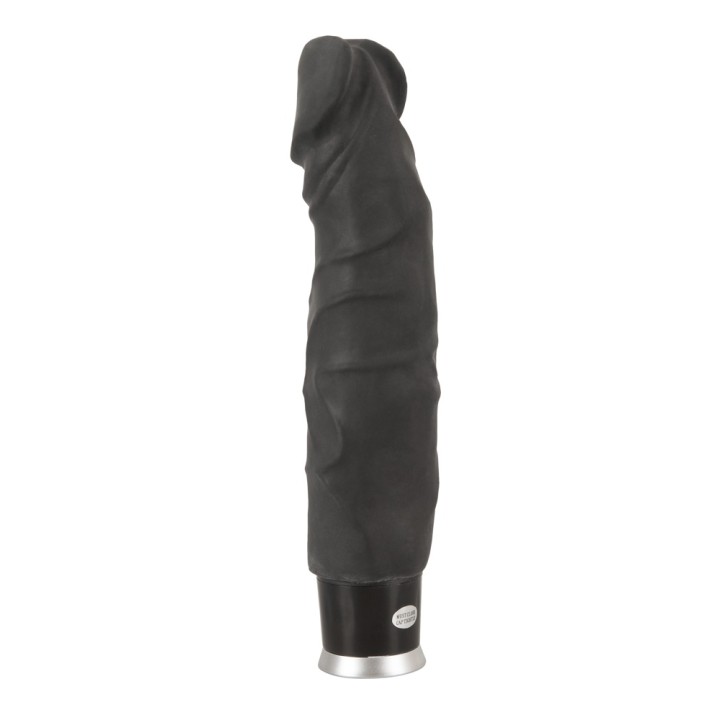Big Vibe Black | wibrator | długość 23 cm | Nature Skin