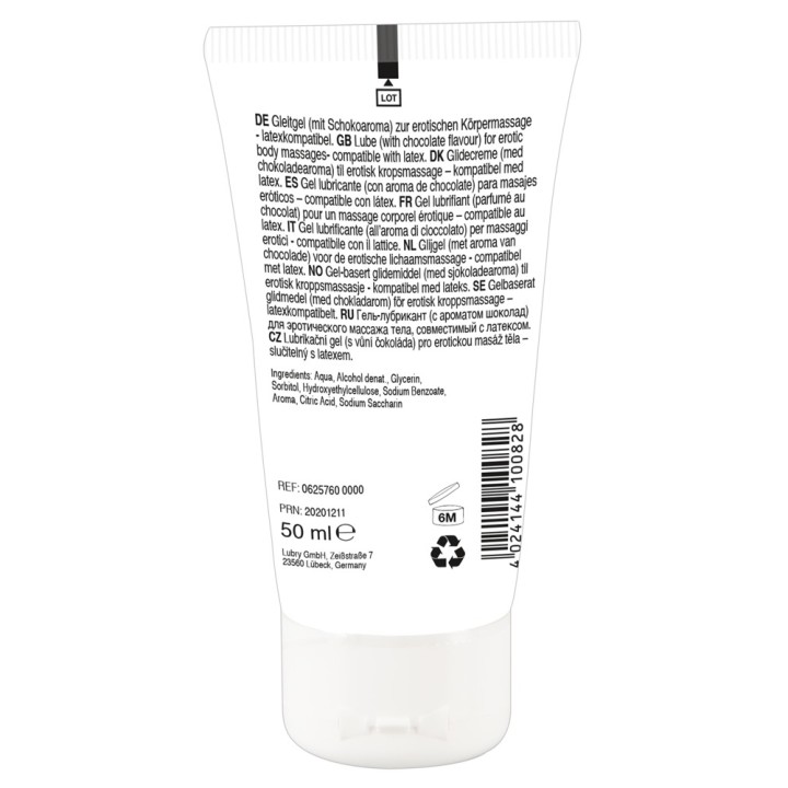 Chocolate 50 ml — lubrykant, na bazie wody — Lick it!