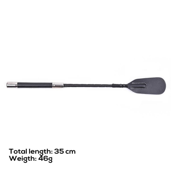 LATETOBED BDSM LINE: oval riding crop 35cm, palcat erotyczny