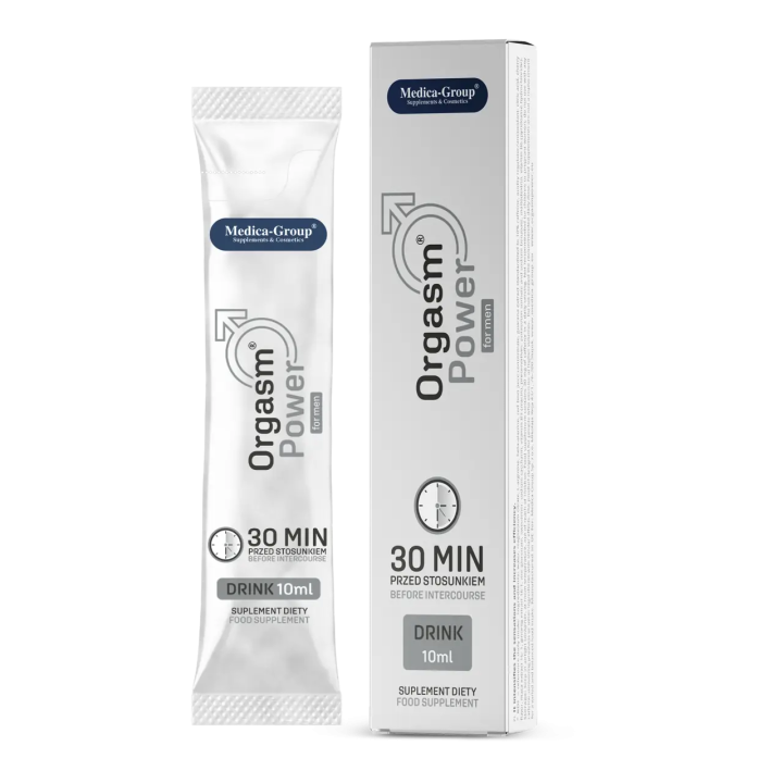 Orgasm Power for Men Drink – suplement diety w płynie Medica