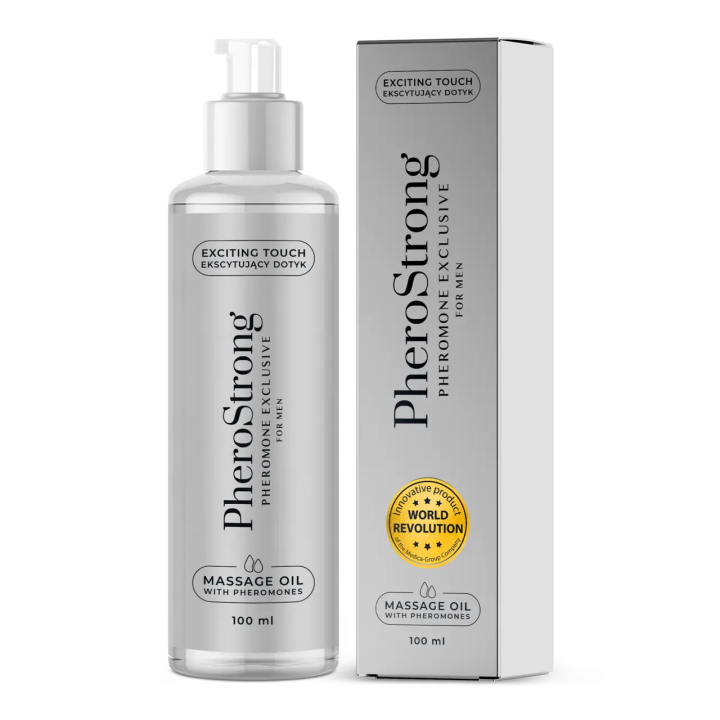 PheroStrong Exclusive For Men – olejek do masażu z feromonami