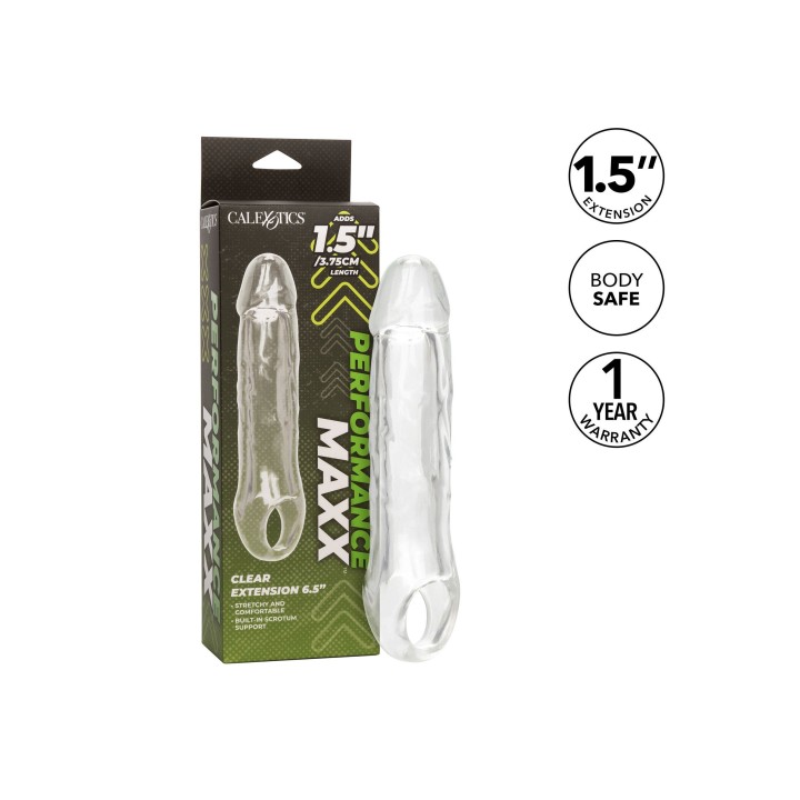CalExotics przedłużka na penisa: Clear Extension 6.5 inch