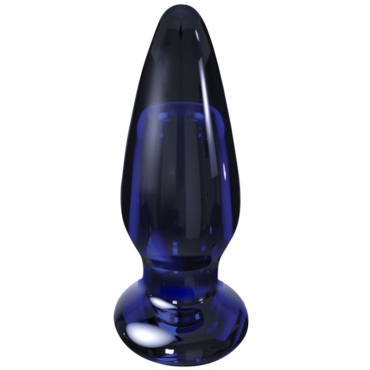 Shining Glass Plug | wibrujący szklany korek analny | ToyJoy