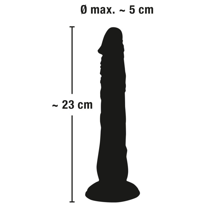 Small | realistyczne dildo, długość 18 cm — European Lover