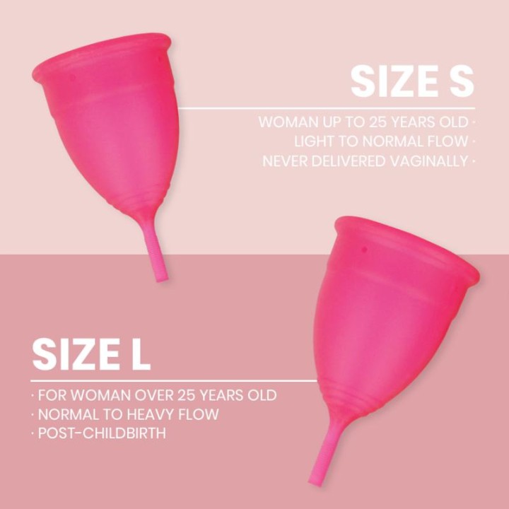 Kubeczek Menstrual Cup S, silikon medyczny | INTIMICHIC