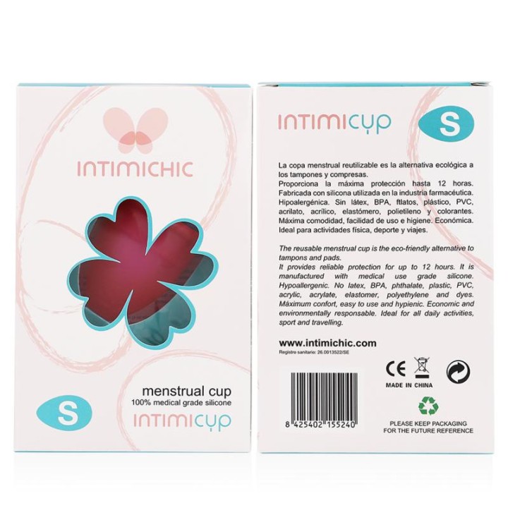 Kubeczek Menstrual Cup S, silikon medyczny | INTIMICHIC