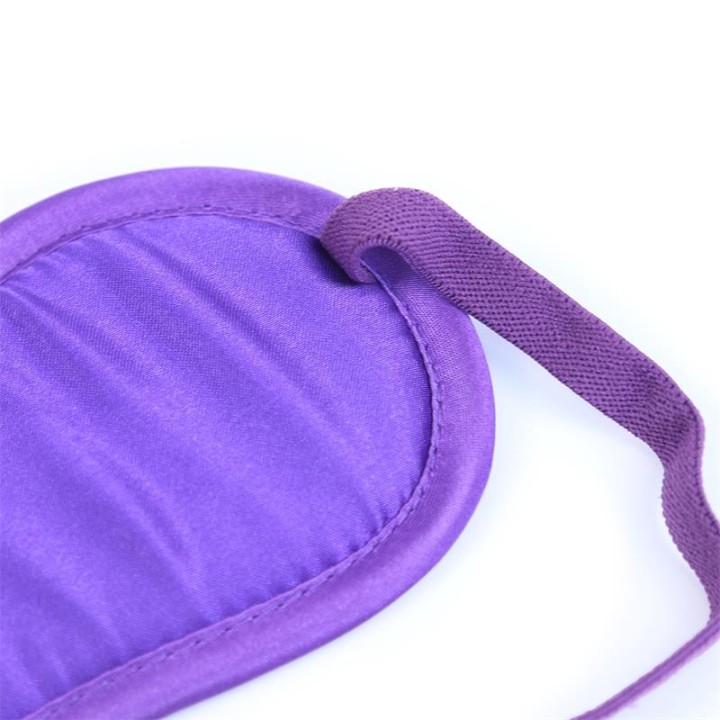 Opaska na oczy bdsm Satin Blindfold Purple, INTOYOU BDSM LINE