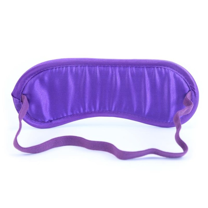 Opaska na oczy bdsm Satin Blindfold Purple, INTOYOU BDSM LINE
