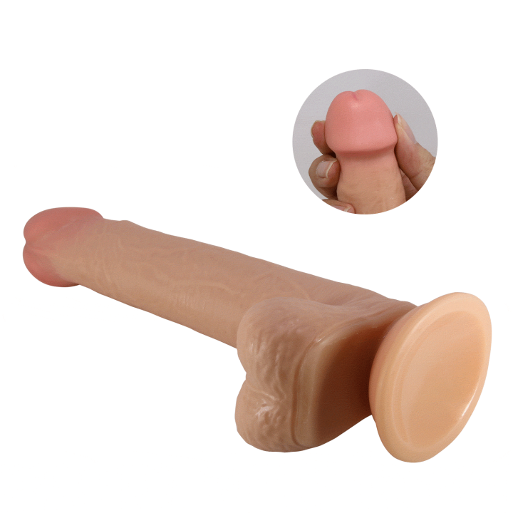 Party Up • dildo cyberskóra cielisty 22 cm Tim