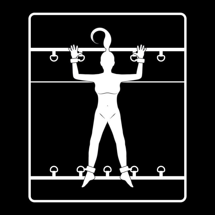 Zestaw do krępowania bdsm Luxury Bed Ties marki FETISH SUBMISSIVE
