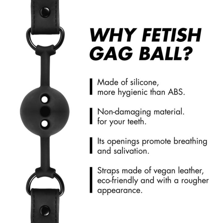 Bondage | knebel BDSM FETISH SUBMISSIVE, oddychająca konstrukcja