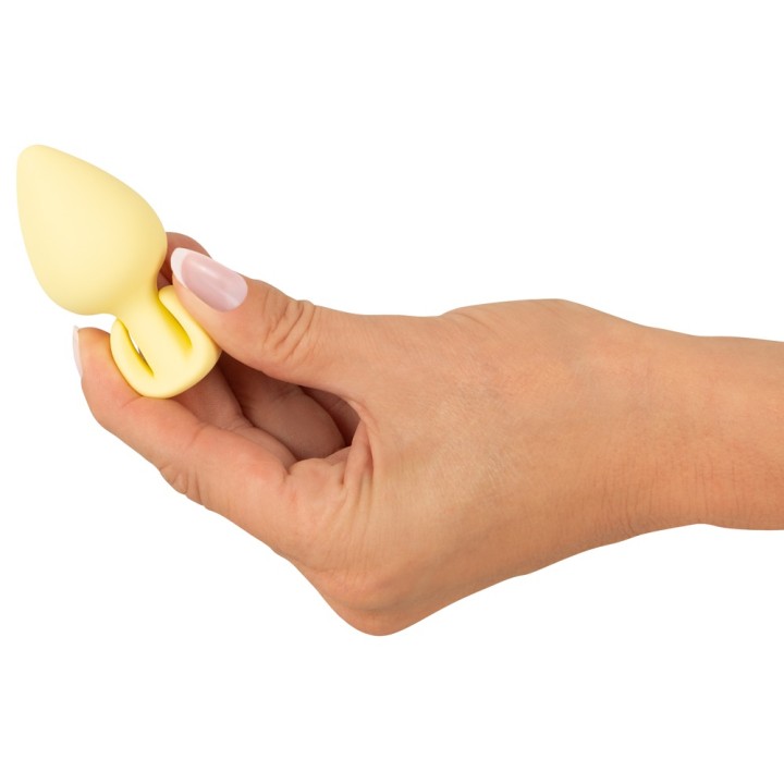 Plugs Yellow | korek analny | waga 27 g | Cuties