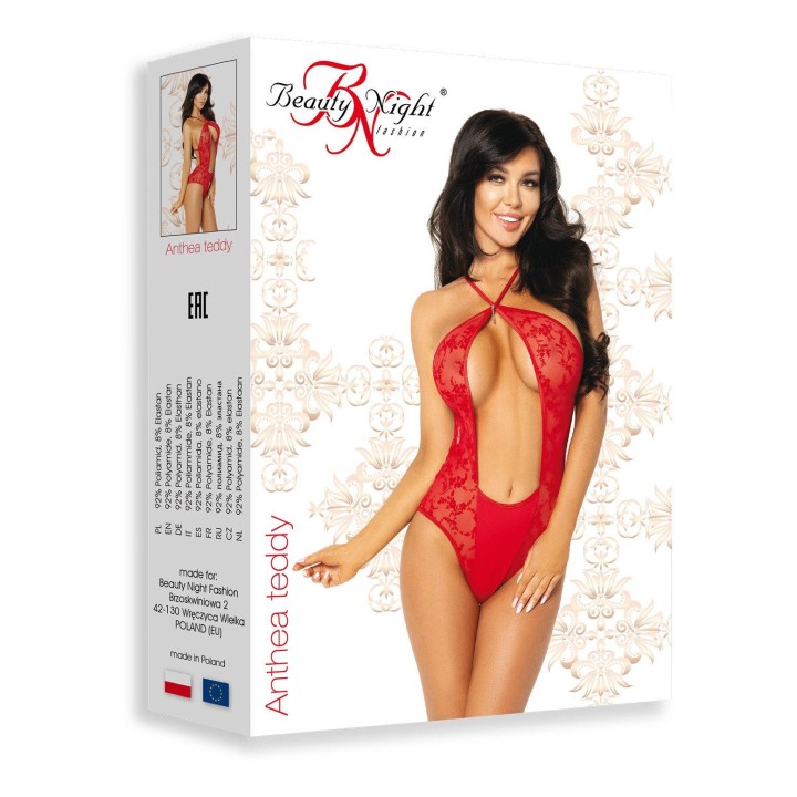 Body damskie Anthea teddy • haftowane detale – Beauty Night
