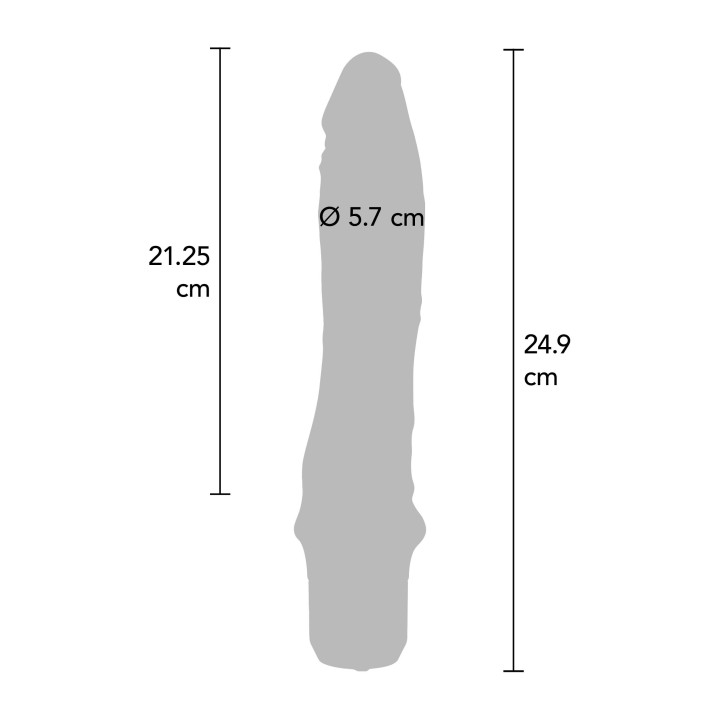 ToyJoy Classic Large Vibrator – wibrator, cicha praca
