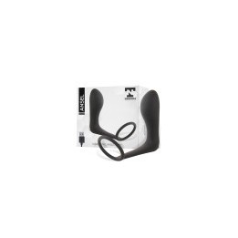 Ansel Anal Plug with Vibration and Cock Ring USB Silicone