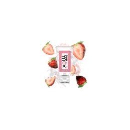 AQUA TRAVEL - STRAWBERRY CREAM FLAVOUR WATERBASED LUBRICANT - 50 ML