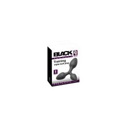 Black Velvets Triple Butt Plug