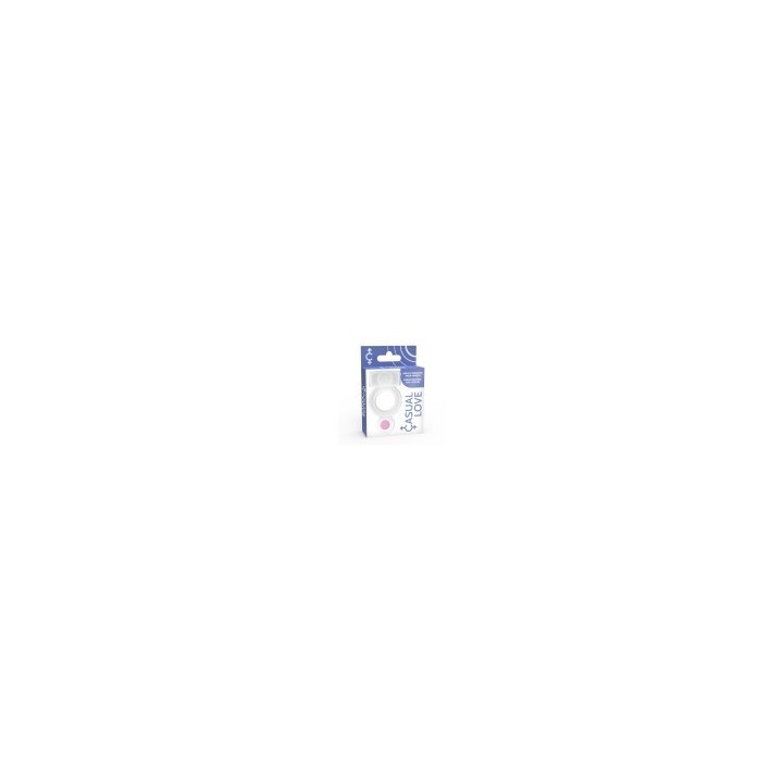 CASUAL LOVE - RING VIBRATING DOUBLE PLEASURE TRANSPARENT