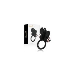 COQUETTE CHIC DESIRE - COCK RING BUTTERFLY WITH VIBRATOR BLACK/ GOLD