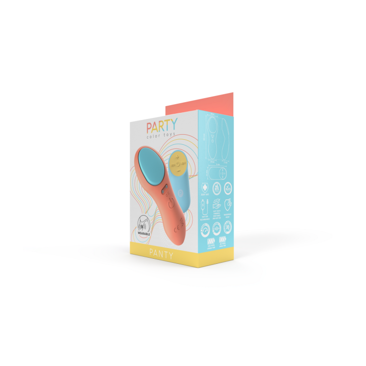 PANTY VIBRATOR WITH CORAL USB CONTROL