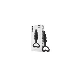 Cuore Anal Plug Silicone Black