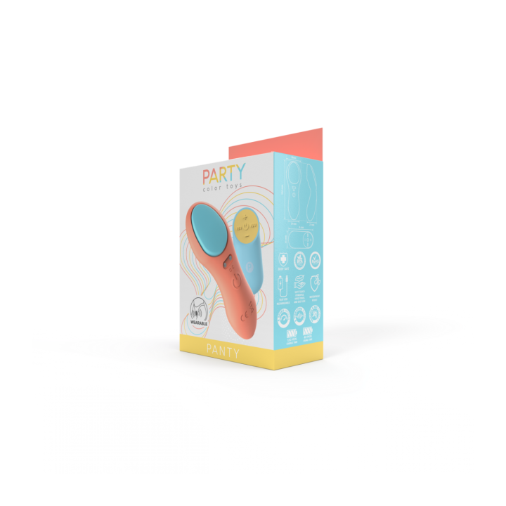 PANTY VIBRATOR WITH CORAL USB CONTROL