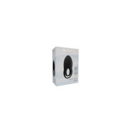 DUAL COCK RING - BLACK