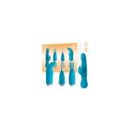 Eivian Interchangeable 4 Pieces Set Vibration and Thrusting
