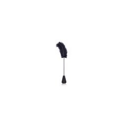 Feather Tickler and Paddle with Lace 2 in 1 56 cm Black