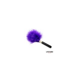 Feather Tickler Mini Purple 18cm