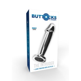ToyJoy Buttocks Vibrating Metal Buttplug
