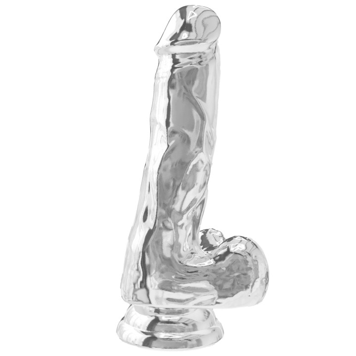 Clear Dildo TPE 16 cm