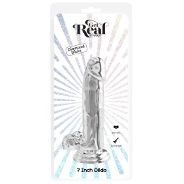 Clear Dildo TPE 18 cm
