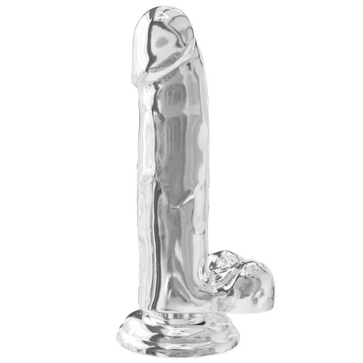 Clear Dildo TPE 18 cm