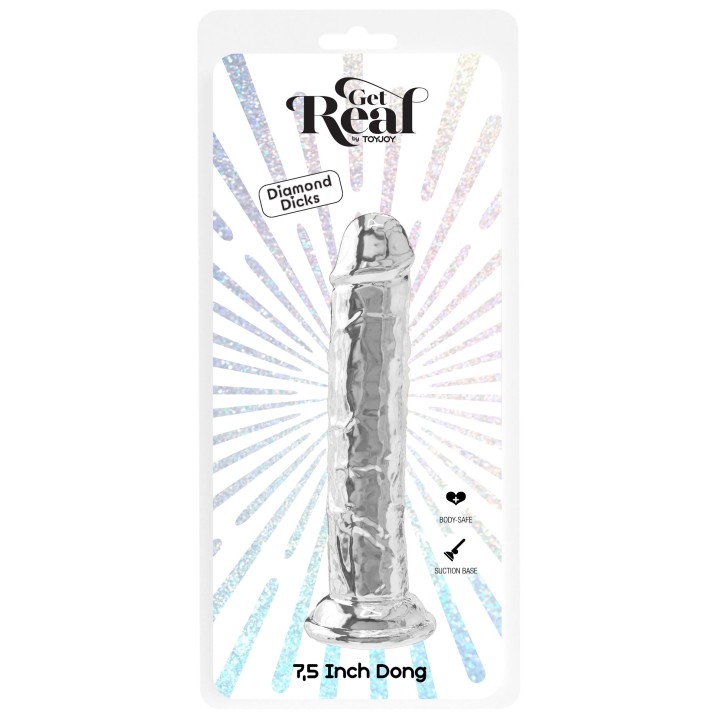 Clear Dong TPE 19 cm