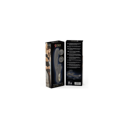 IBIZA - HI-TECH RABITT BRUSHING MULTI-CELL CLITORIAL AND DOUBLE WAVE VIBRATOR