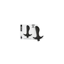 Lever Anal Plug with Vibration USB Silicone