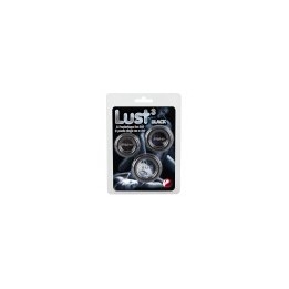 Lust 3 Cock Rings black