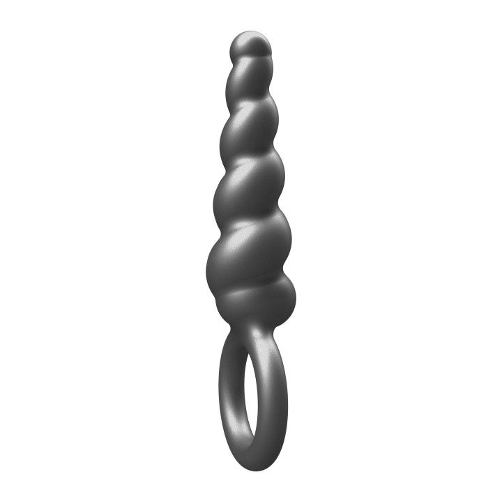 ToyJoy Buttocks The Screw Metallic Silicone Plug