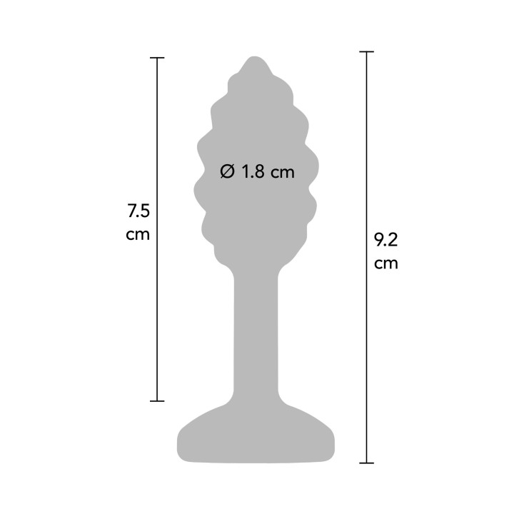 Swirl Anal Plug