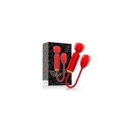 MIA - TOSCANA DOUBLE PLEASURE WAND + VIBRATING EGG