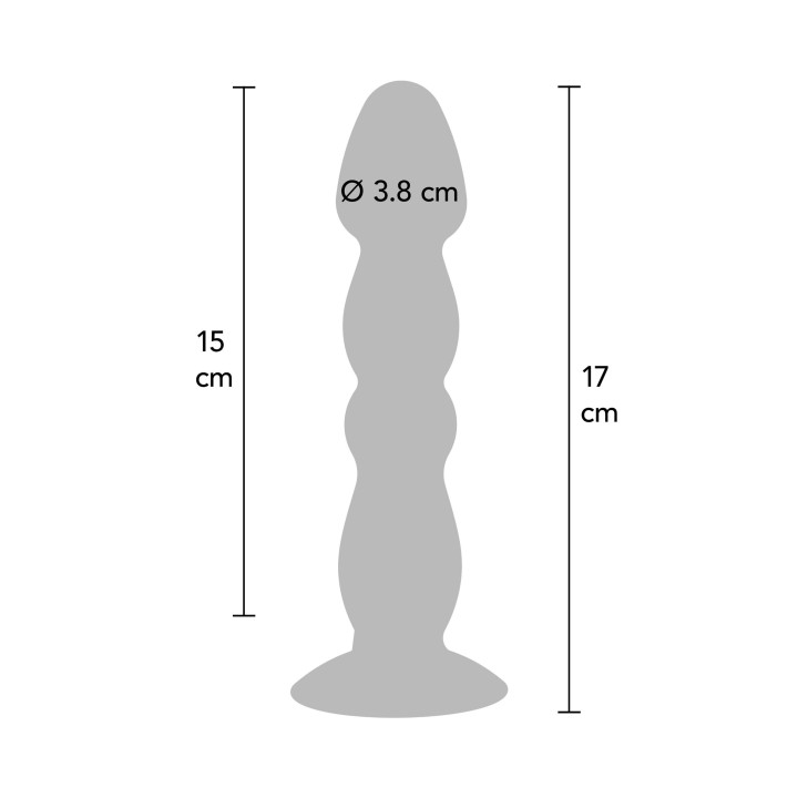 Vibrating Anal Plug Large
