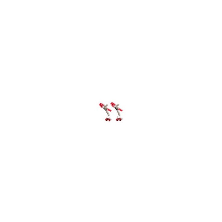 Nipple Clamp with Bell Metal Red